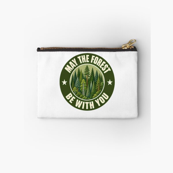 Item preview, May The Forest Be With You Nature Lover Outdoor Enthusiast Hiking Camping designed and sold by SkeletonsDanger.