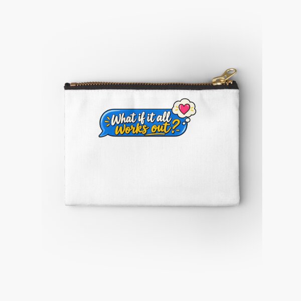 Item preview, What If It All Works Out Positive Motivational Optimist Dreamer Quote designed and sold by JonesFlora2025.