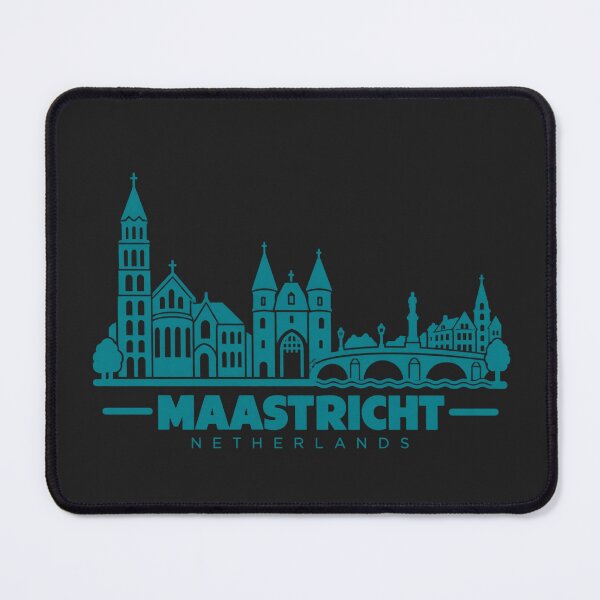 Item preview, Maastricht Netherlands Line Art Landmark Poster designed and sold by CMYKStudio.