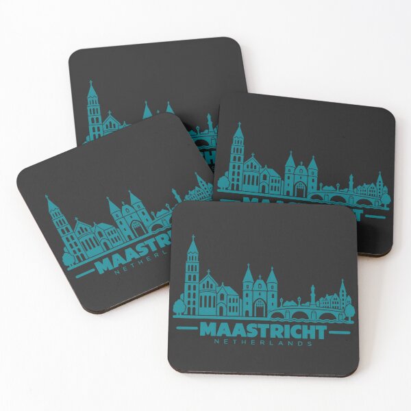 Item preview, Maastricht Netherlands Line Art Landmark Poster designed and sold by CMYKStudio.