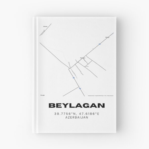 Item preview, Beylagan Azerbaijan Map Coordinates – Minimalist Location Design designed and sold by RM-Journey.