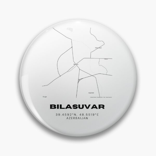 Item preview, Bilasuvar Azerbaijan Map Coordinates – Minimalist Location Design designed and sold by RM-Journey.