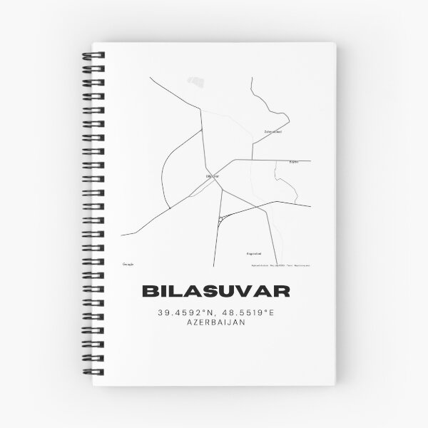 Item preview, Bilasuvar Azerbaijan Map Coordinates – Minimalist Location Design designed and sold by RM-Journey.