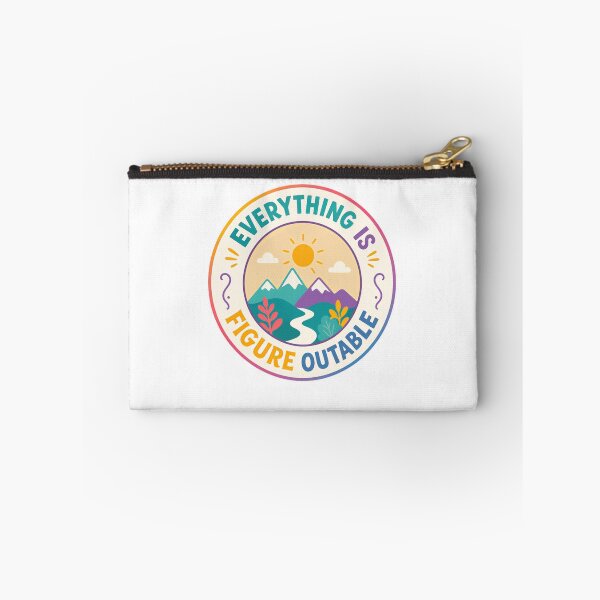Item preview, Everything Is Figure Outable Motivational Quote Growth Mindset designed and sold by SkeletonsDanger.