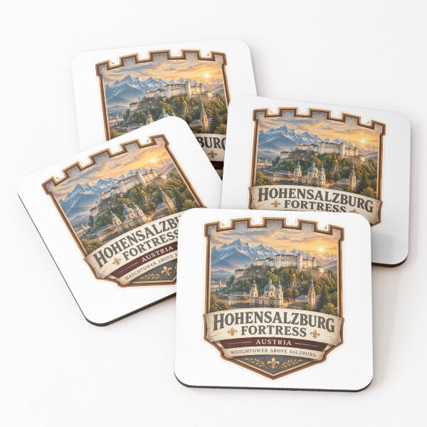 Item preview, Hohensalzburg Fortress Austria Watchtower Above Salzburg Travel Souvenir Historical Landmark designed and sold by Simsimah26Parks.