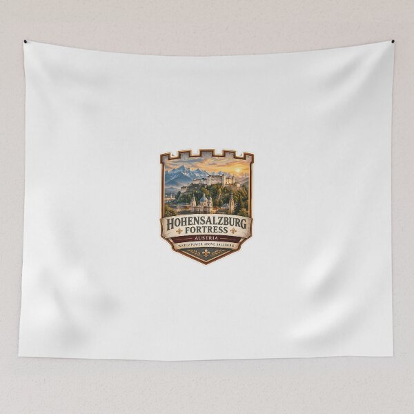Item preview, Hohensalzburg Fortress Austria Watchtower Above Salzburg Travel Souvenir Historical Landmark designed and sold by Simsimah26Parks.