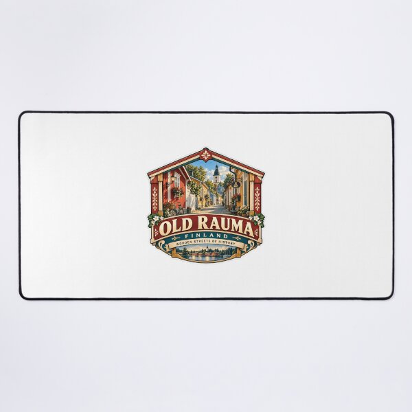 Item preview, Old Rauma Finland Wooden Streets Of History UNESCO Heritage Travel Souvenir designed and sold by Star3NowForMe.