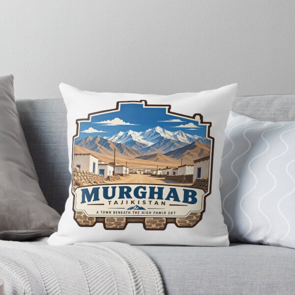 Item preview, Murghab Tajikistan A Town Beneath The High Pamir Sky Pamir Mountains Travel Central Asia Souvenir designed and sold by Simsimah26Parks.