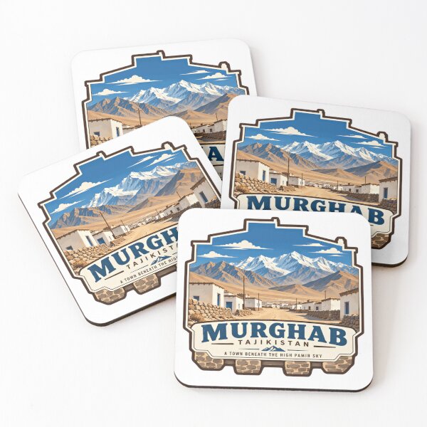 Item preview, Murghab Tajikistan A Town Beneath The High Pamir Sky Pamir Mountains Travel Central Asia Souvenir designed and sold by Simsimah26Parks.