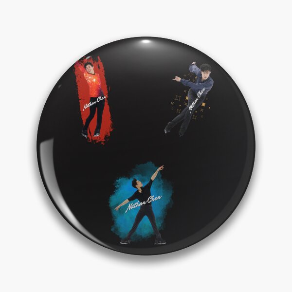 Item preview, Nathan Chen HD Sticker Set / T Shirt designed and sold by Designsleashed.