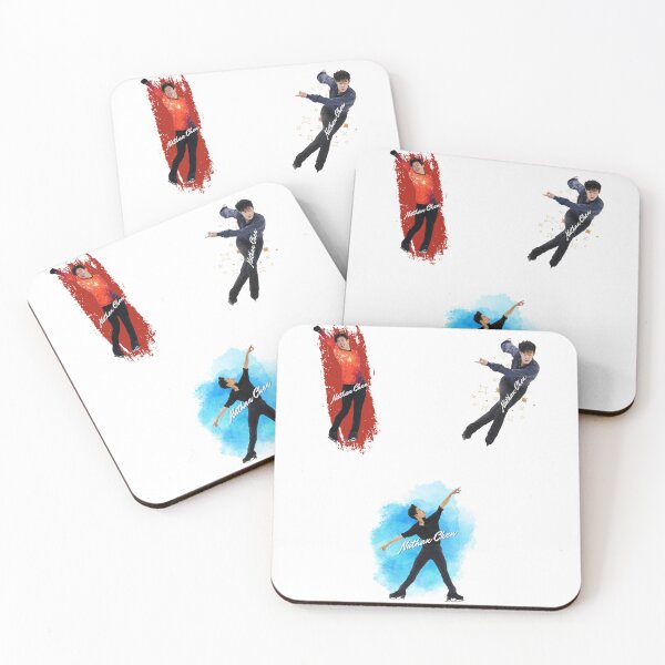 Item preview, Juego de pegatinas HD de Nathan Chen / Camiseta designed and sold by Designsleashed.