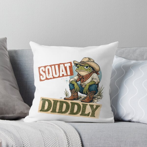 Item preview, Squat Diddly Funny Cowboy Frog Western Ranch designed and sold by JonesFlora2025.