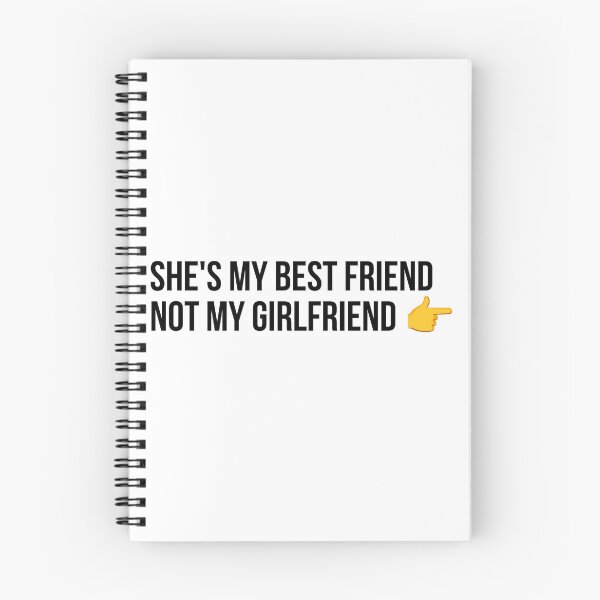 Item preview, She's my best friend, not my girlfriend ? designed and sold by create-own67.