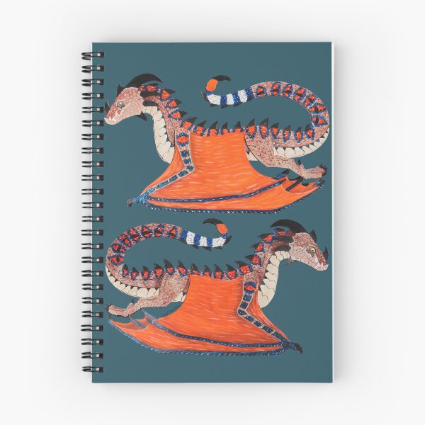 Item preview, Desert wyvern painted paper cutout designed and sold by WolfRaven Creations.