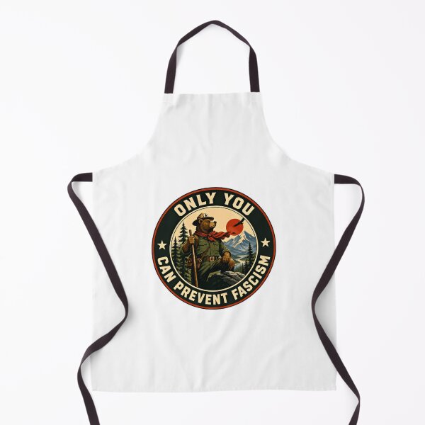 Item preview, Only You Can Prevent Fascism Political Activism Human Rights Democracy Civil Liberties designed and sold by SkeletonsDanger.