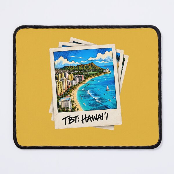 Item preview, TBT: Hawaii – Waikiki & Diamond Head Vintage Polaroid designed and sold by ByJeffro.