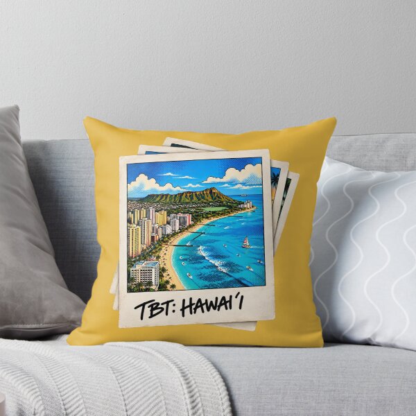 Item preview, TBT: Hawaii – Waikiki & Diamond Head Vintage Polaroid designed and sold by ByJeffro.