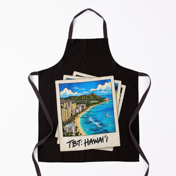 Item preview, TBT: Hawaii – Waikiki & Diamond Head Vintage Polaroid designed and sold by ByJeffro.