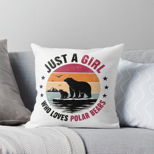 Item preview, Just A Girl Who Loves Polar Bears Animal Lover Wildlife designed and sold by JonesFlora2025.