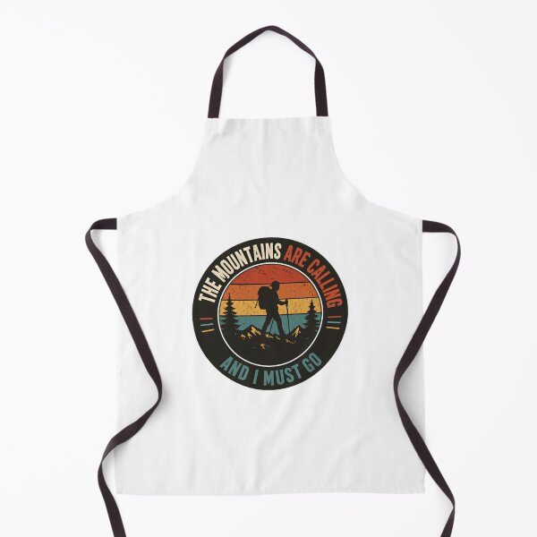 Item preview, The Mountains Are Calling And I Must Go Hiking Outdoors Adventure Lover designed and sold by SkeletonsDanger.