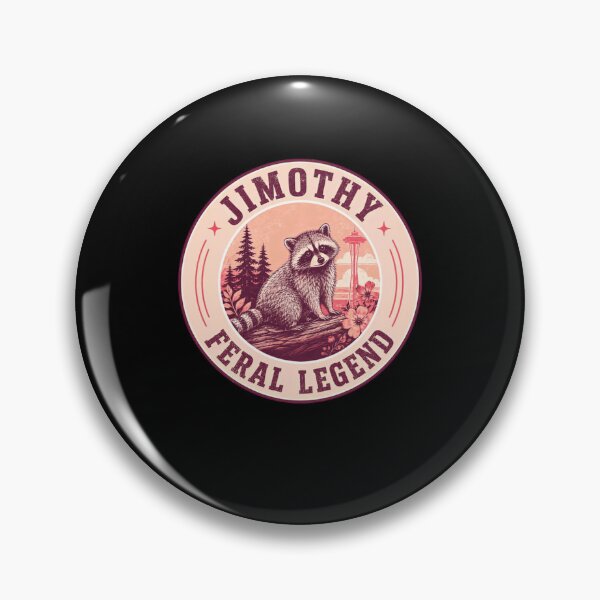 Item preview, Jimothy Feral Legend Seattle Raccoon Wildlife designed and sold by HumansStuck12.