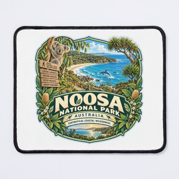 Item preview, Noosa National Park Australia Subtropical Coastal Wilderness Tourist Souvenir designed and sold by Star3NowForMe.
