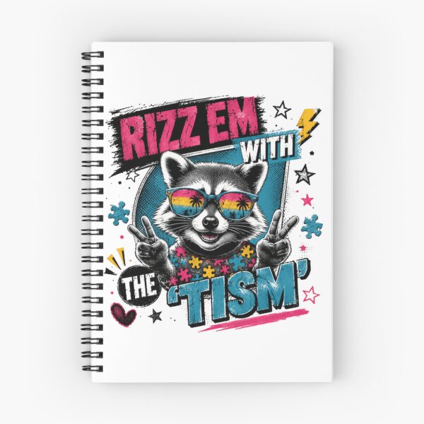 Item preview, Rizz Em With The 'Tism Autism Neurodiversity Pansexual LGBTQ Pride designed and sold by JonesFlora2025.