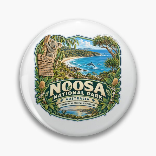 Item preview, Noosa National Park Australia Subtropical Coastal Wilderness Tourist Souvenir designed and sold by Star3NowForMe.