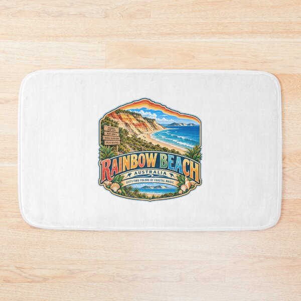 Item preview, Rainbow Beach Australia Queensland Travel Vacation Souvenir designed and sold by Star3NowForMe.