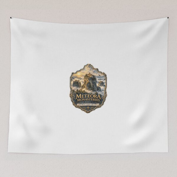 Item preview, Meteora Monasteries Greece Between Earth And Sky Greek Travel Destination designed and sold by Simsimah26Parks.