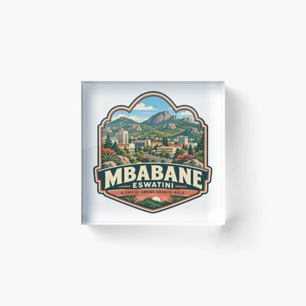 Item preview, Mbabane Eswatini A Capital Among Granite Hills Travel Souvenir designed and sold by Simsimah26Parks.