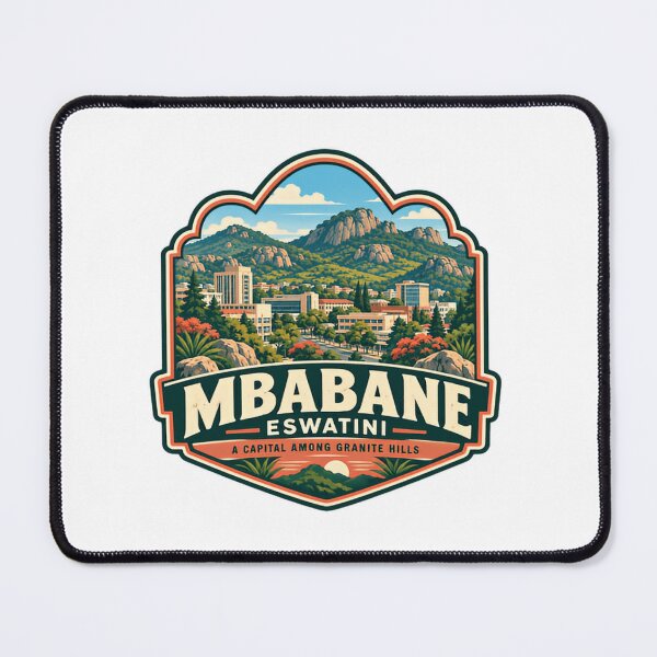 Item preview, Mbabane Eswatini A Capital Among Granite Hills Travel Souvenir designed and sold by Simsimah26Parks.