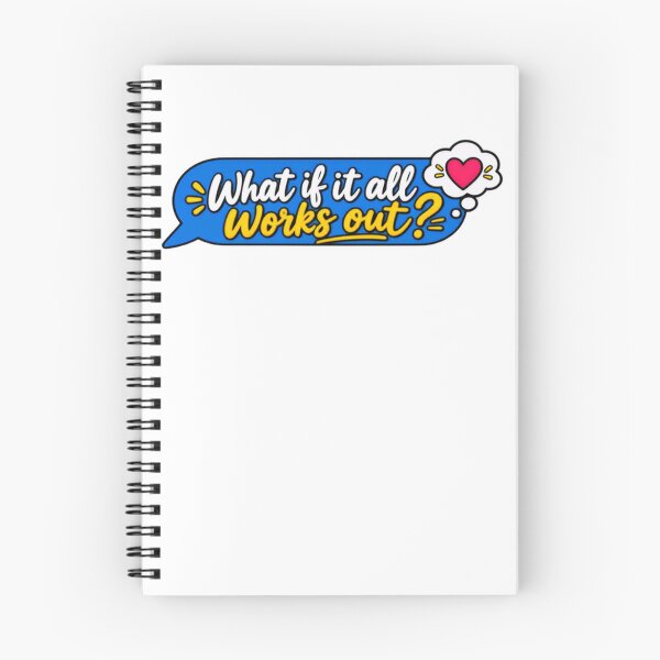 Item preview, What If It All Works Out? Inspirational Optimism Dreamer Mindset designed and sold by SkeletonsDanger.