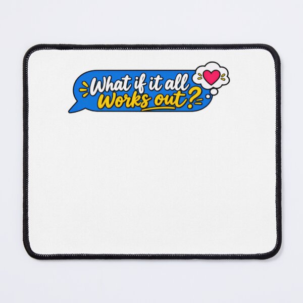 Item preview, What If It All Works Out? Inspirational Optimism Dreamer Mindset designed and sold by SkeletonsDanger.