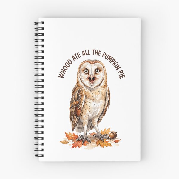 Item preview, Whooo Ate All The Pumpkin Pie designed and sold by Tiffany Roy.