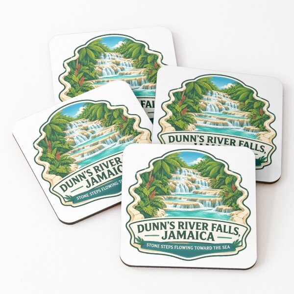 Item preview, Dunn's River Falls, Jamaica Stone Steps Flowing Toward The Sea Caribbean Vacation designed and sold by Simsimah26Parks.