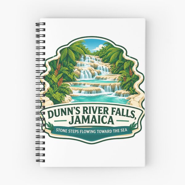 Item preview, Dunn's River Falls, Jamaica Stone Steps Flowing Toward The Sea Caribbean Vacation designed and sold by Simsimah26Parks.
