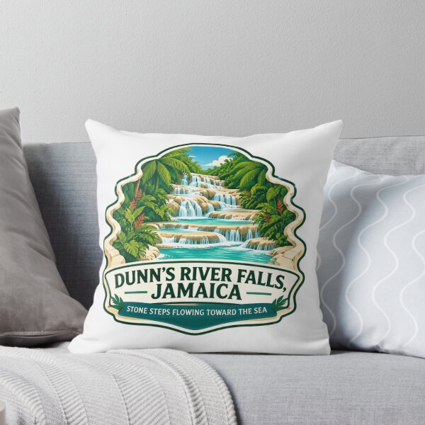 Item preview, Dunn's River Falls, Jamaica Stone Steps Flowing Toward The Sea Caribbean Vacation designed and sold by Simsimah26Parks.