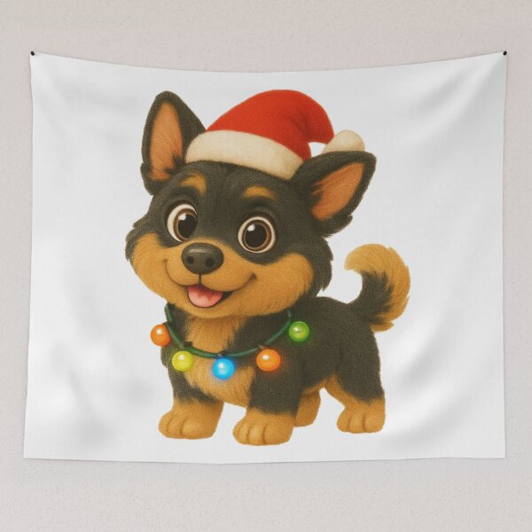 Item preview, Borador Dog Christmas Lights designed and sold by Sillytoe.