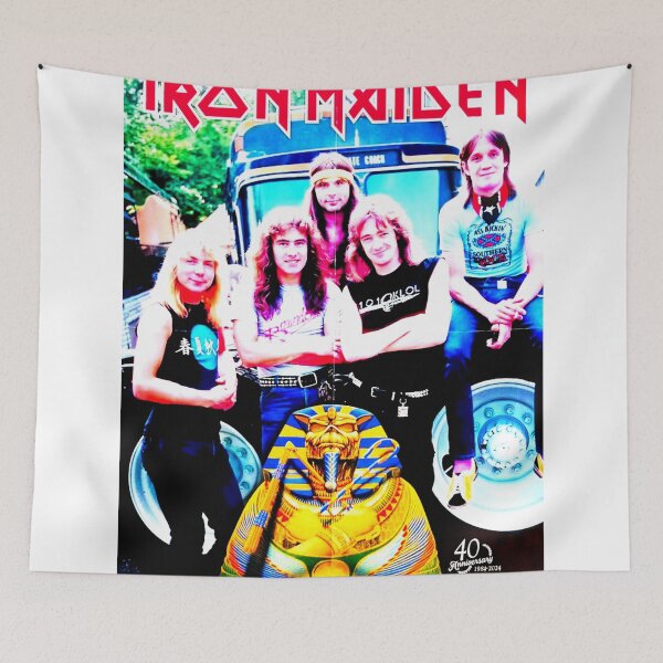 Item preview, Iron Maiden Style Rock Band designed and sold by Skozr.