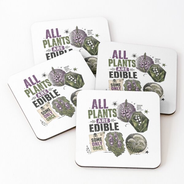 Item preview, All Plants Are Edible Some Only Once Poisonous Plant Humor For Botanists Gardeners designed and sold by RetroMini2026.