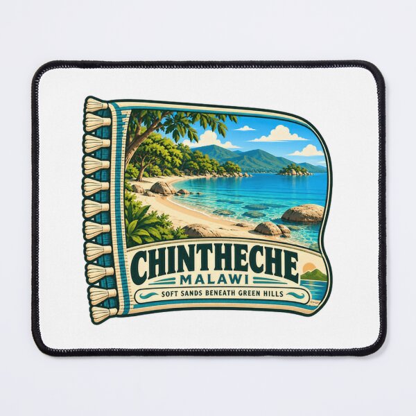 Item preview, Chintheche Malawi Soft Sands Beneath Green Hills Travel Vacation Souvenir Destination Africa designed and sold by Star3NowForMe.
