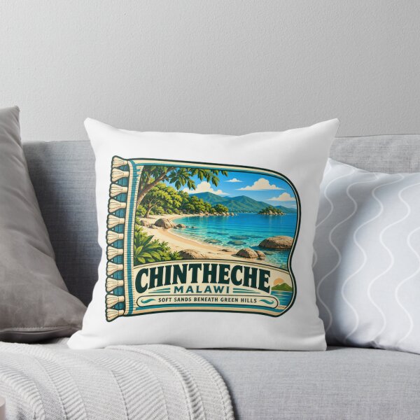 Item preview, Chintheche Malawi Soft Sands Beneath Green Hills Travel Vacation Souvenir Destination Africa designed and sold by Star3NowForMe.