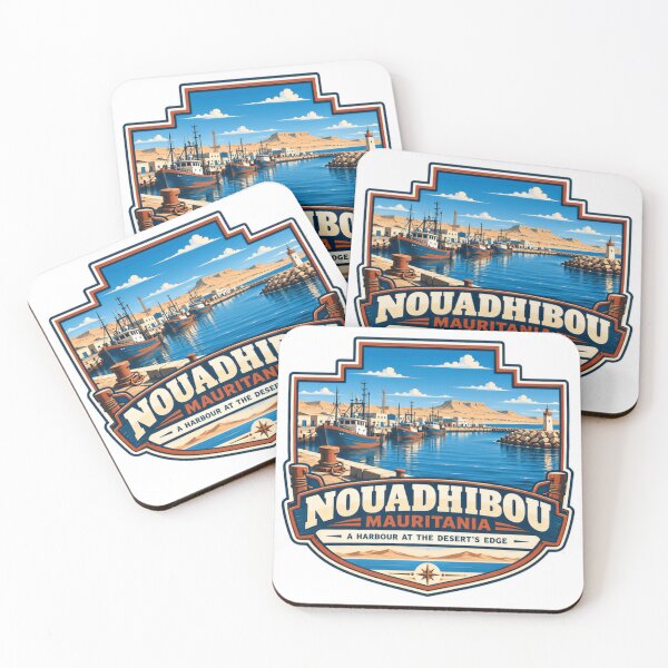 Item preview, Nouadhibou Mauritania A Harbour At The Desert's Edge Travel Destination Souvenir designed and sold by Simsimah26Parks.