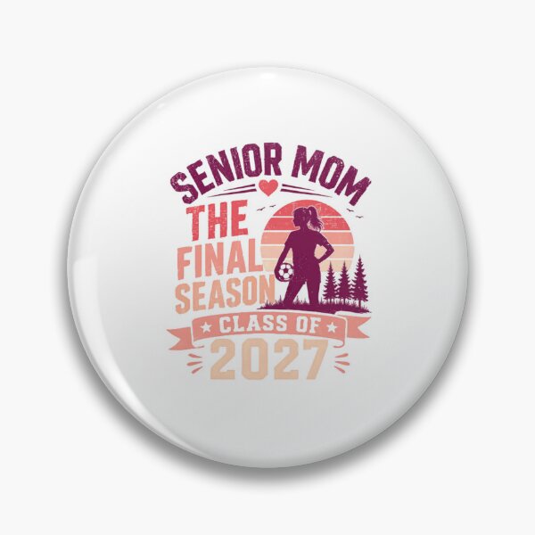 Item preview, Senior Mom The Final Season Class Of 2027 Soccer Graduation Parent designed and sold by RetroMini2026.