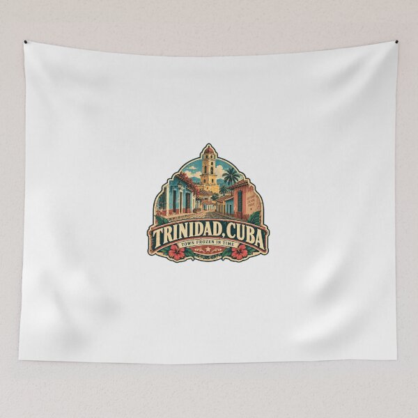 Item preview, Trinidad, Cuba Town Frozen In Time Historic Travel Caribbean Destination designed and sold by Star3NowForMe.