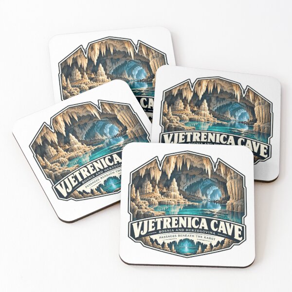 Item preview, Vjetrenica Cave Bosnia And Herzegovina Passages Beneath The Karst Travel Souvenir designed and sold by Star3NowForMe.