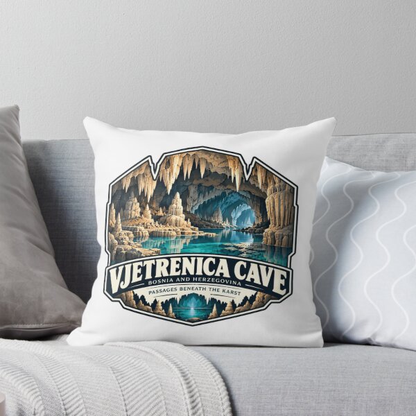 Item preview, Vjetrenica Cave Bosnia And Herzegovina Passages Beneath The Karst Travel Souvenir designed and sold by Star3NowForMe.