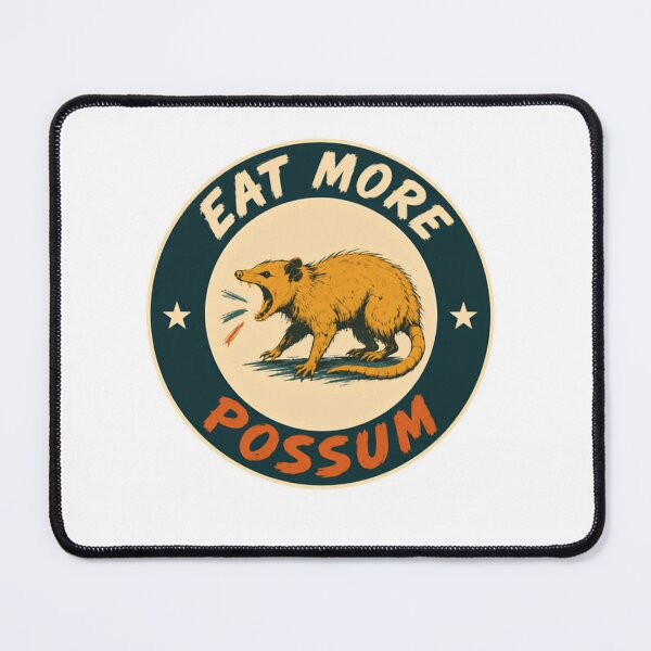 Item preview, Eat More Possum Opossum Wildlife Animal Lover designed and sold by SkeletonsDanger.