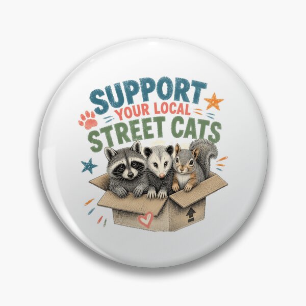 Item preview, Support Your Local Street Cats Animal Welfare Advocate designed and sold by JonesFlora2025.